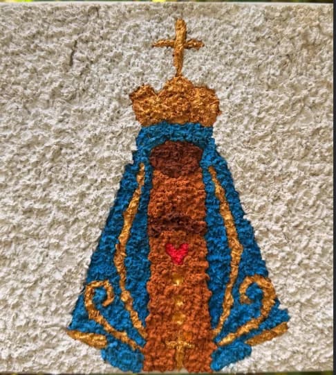 Nossa Senhora Aparecida bege - Religiosidade