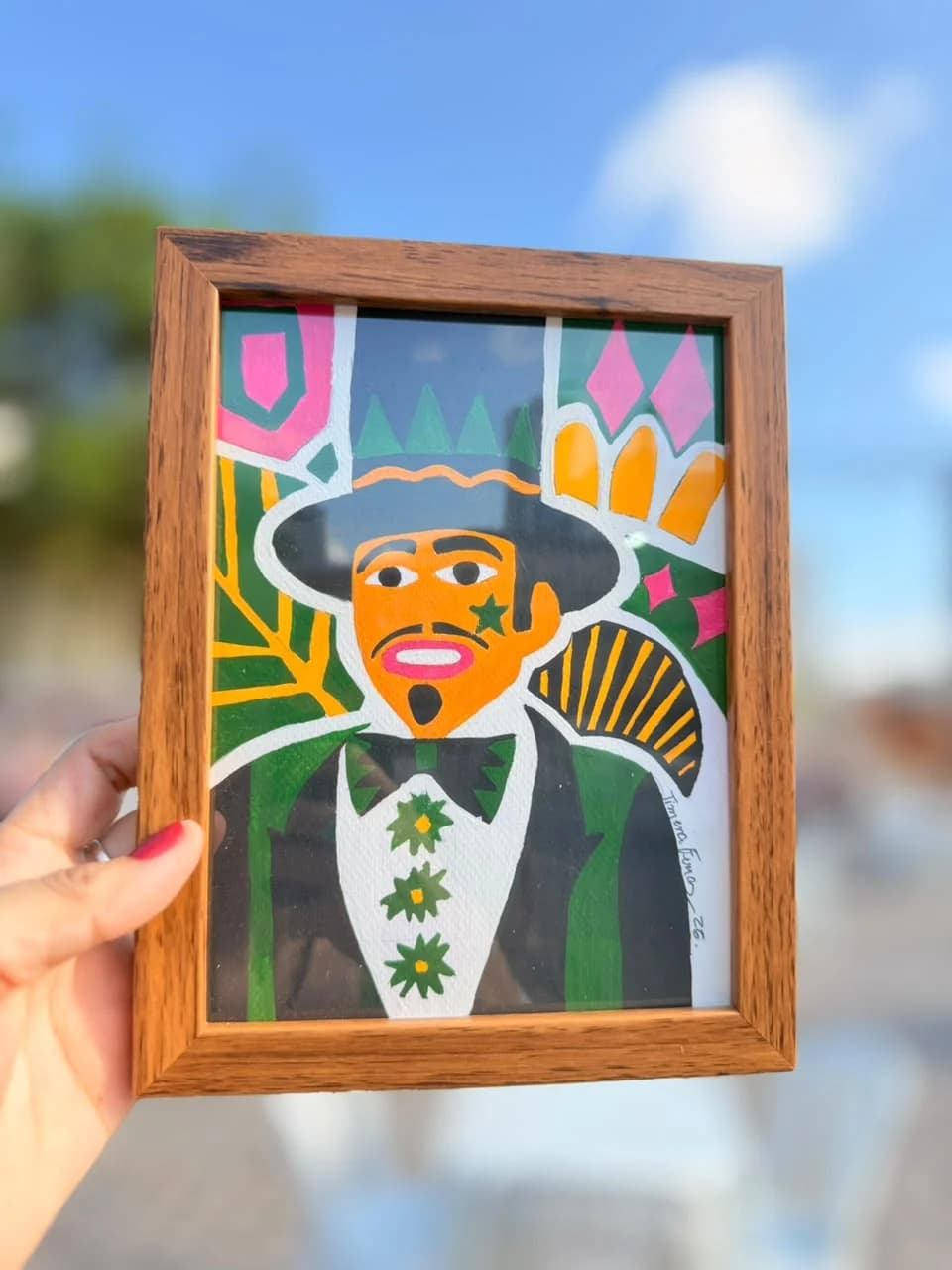 Quadro Homem da Meia Noite - Carnaval